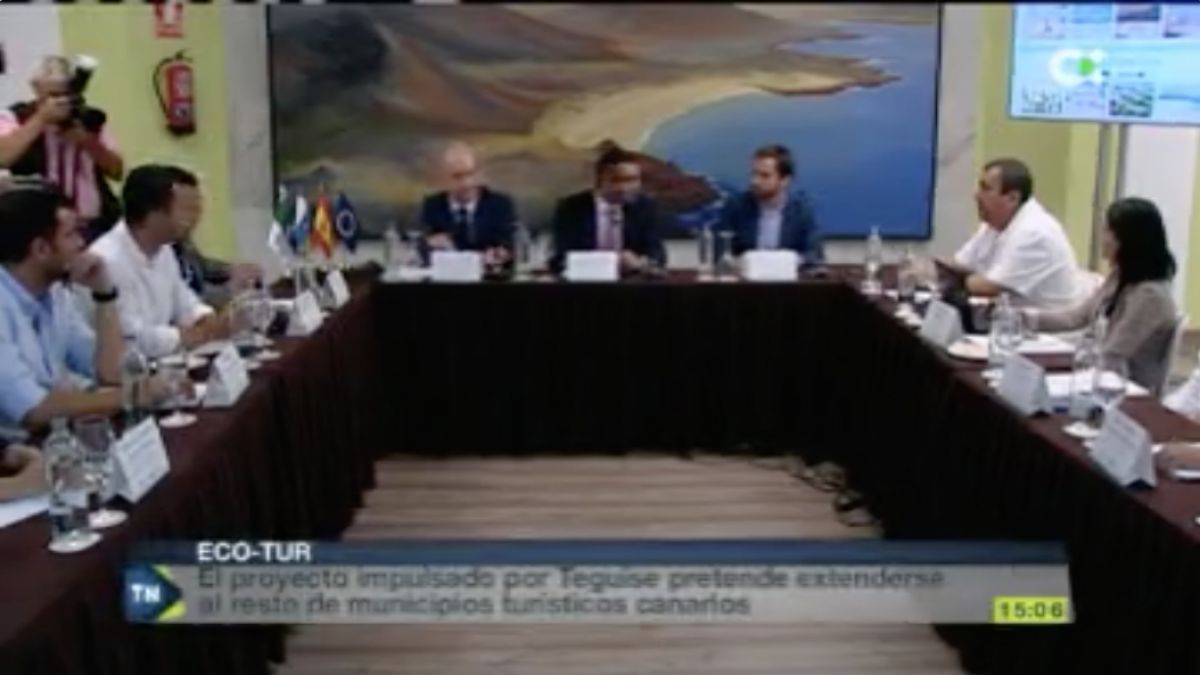 Video: Teguise presenta el proyecto ECO-TUR al Ejecutivo Canario